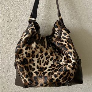 Jessica Simpson leopard handbag
